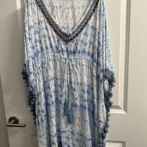 BOHEMIAN STYLE SWIMSUIT COVERUP/TUNIC